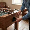 Table football spare parts, including legs and rods