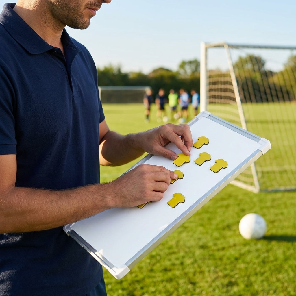 Coaching Magnets – 4x4cm – Premium ABS Plastic – Clubs & Schools