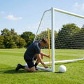Football goal replacement stanchions available in multiple sizes