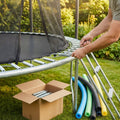 Replacement parts for garden trampolines, outdoor use