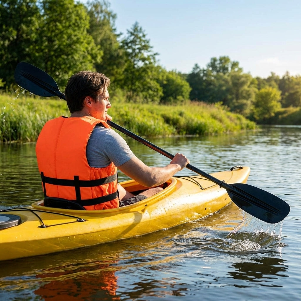 Buoyancy Aid – Fluorescent Orange – 300D Oxford Material – Water Sports