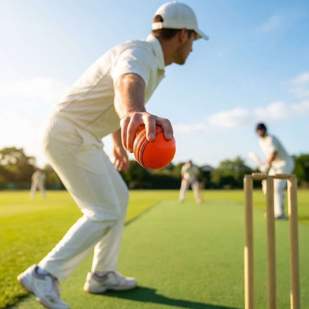 Cricket Ball in cowhide leather for professional matches