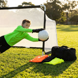 Kids Goalkeeper Shirt in Fluorescent Colours for Football