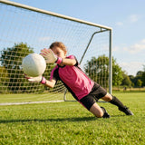 Goalkeeper gloves in various sizes and colours with EVA Foam and latex palm