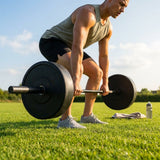 Rubber Barbell Weights with cast iron core for gym and home use