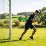 Multi-colour resistance bands made from natural latex for gym and home use