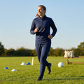 Women's quarter zip tracksuit in lightweight polyester, available in 5 sizes