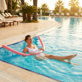 Colourful swimming pool noodles made from durable EVA foam