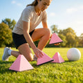Training cones for sports practice, durable 12-inch cones