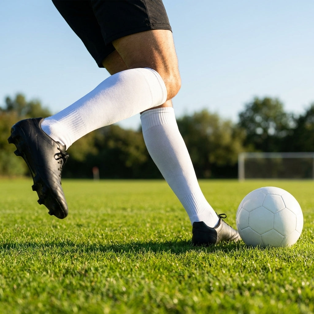 Knee-high football socks in multiple colours, ideal for sports use