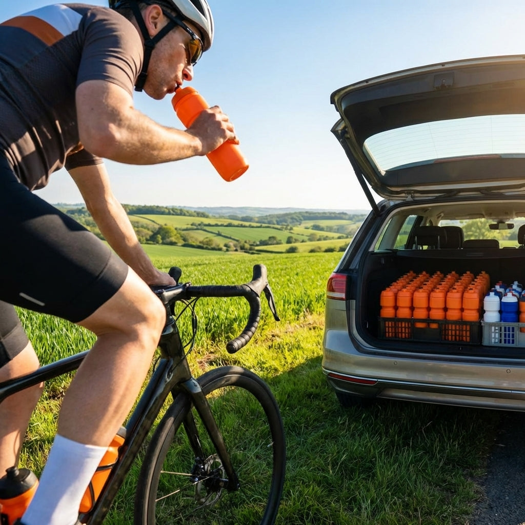 BPA-Free Cycling Water Bottle in various colours, 750ml capacity