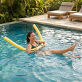 Colourful swimming pool noodles made from durable EVA foam