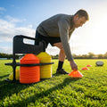 Rugby Training Marker Cones in multiple colours with cone stand