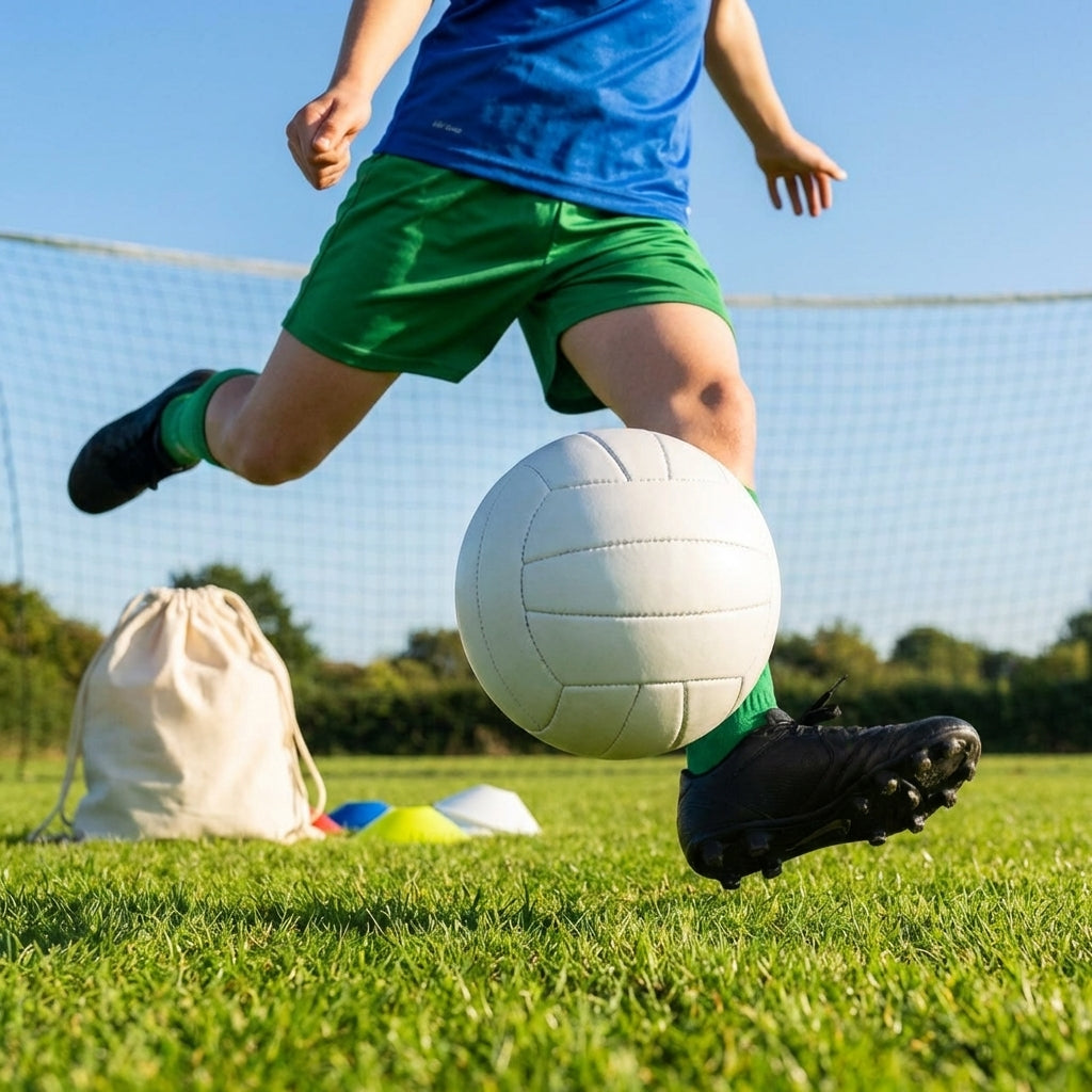 GAA Touch Gaelic Footballs made from natural/synthetic rubber for youth players