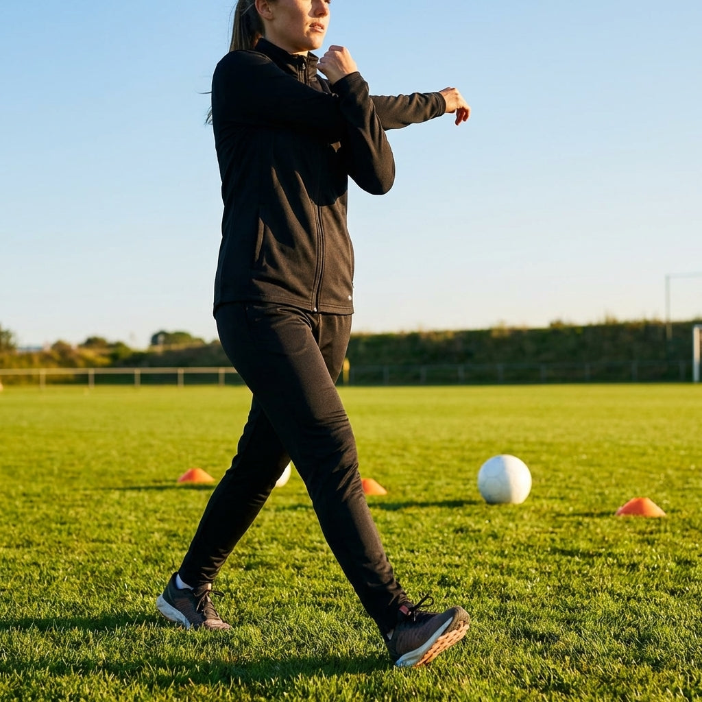 Women's full zip jacket in polyester for sports and leisure