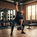 Urethane dumbbells with steel core, ideal for gyms