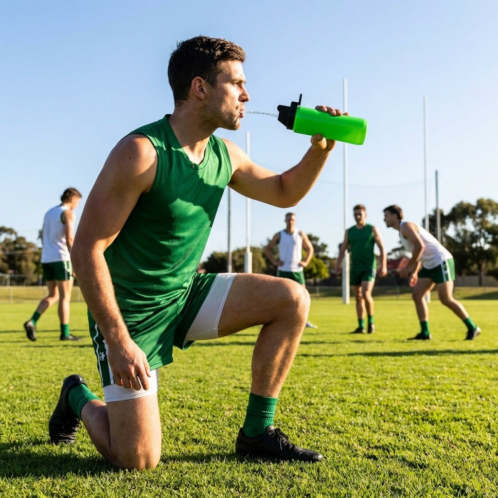 Hygiene water bottle 1 litre BPA free plastic for sports