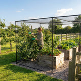 Steel fruit cage kits for garden use