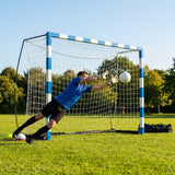 Replacement goal nets made from 5-ply knotless polyester in various sizes