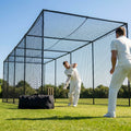 Cricket nets made from HDPE, available in various sizes for indoor and outdoor use