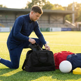 Sports Holdall Kit Bag with 55L capacity in Black, Navy, and Red