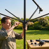 Parasol replacement parts in various sizes for garden and patio use