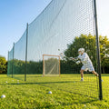 Ball Stop Net System with Steel Frame for Sports Clubs
