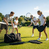 Tennis racket and bag set with aluminium rackets for coaches and players