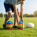 Rugby Training Marker Cones in multiple colours with cone stand