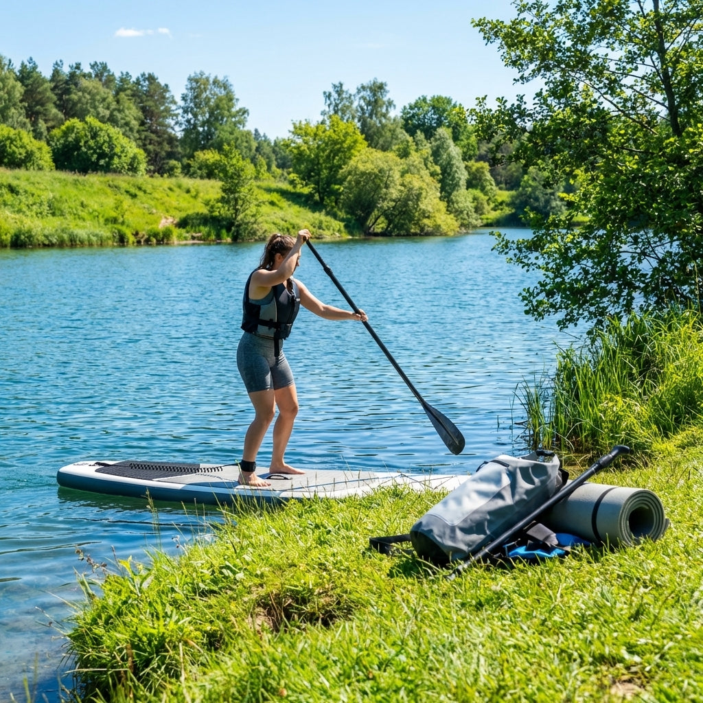 Adjustable aluminium kayak paddles for water sports