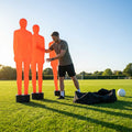 6ft football mannequin made from premium nylon, used for training - product detail