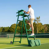 Aluminium Tennis Umpire Chair in Green, Blue, or Black