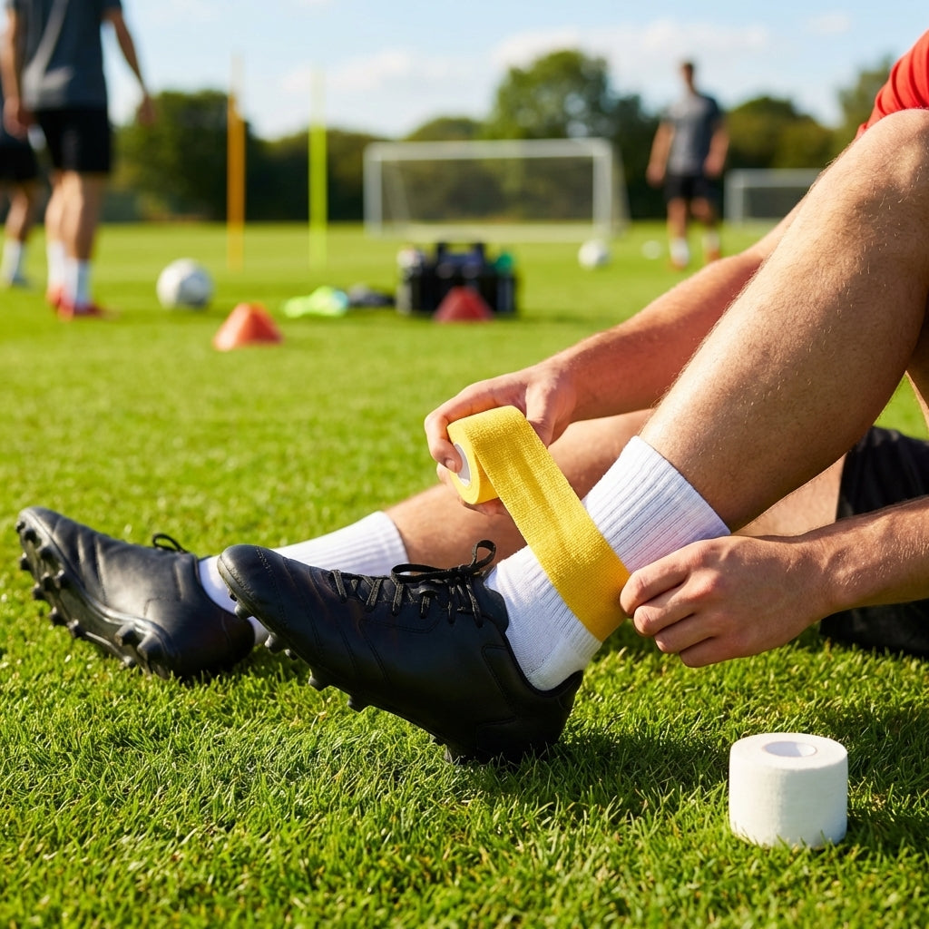 Cohesive Bandage Tape – Multi Sizes/Colours – Latex-based, Sweat-resistant – Sports & Injury Support