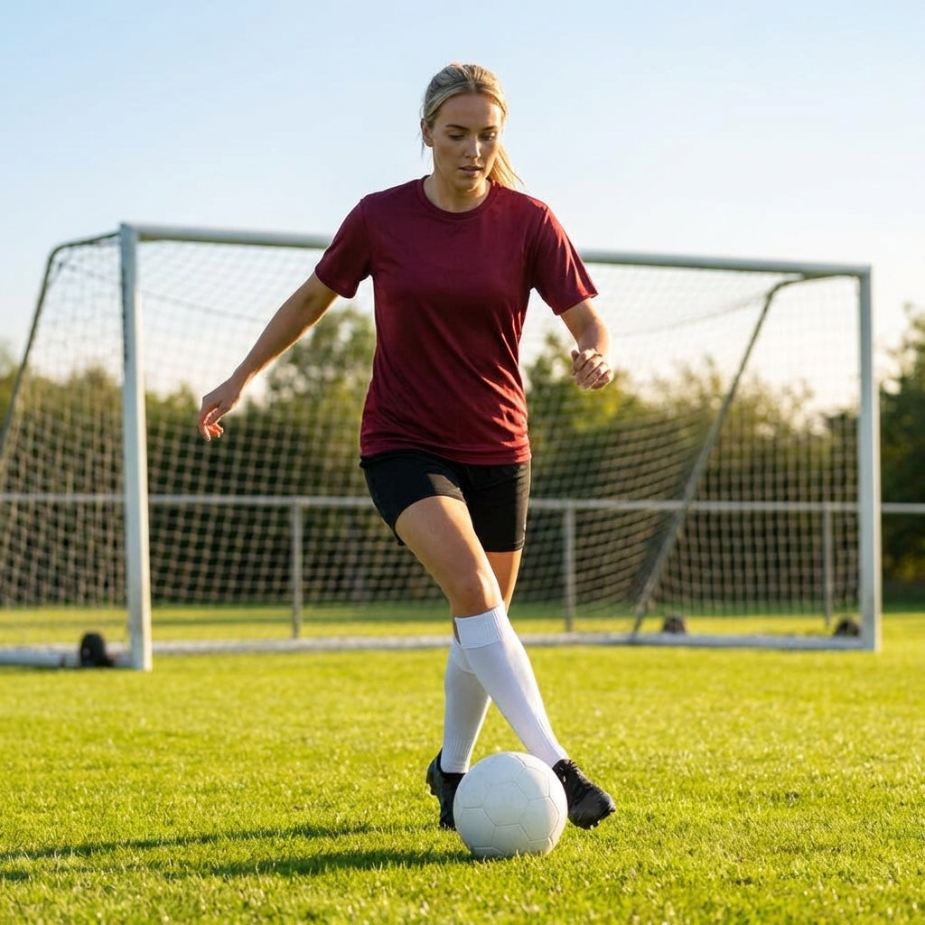 Women's Short Sleeve Football Shirt in vibrant colours