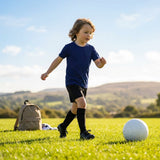 Kids' base layer top in vibrant colours for ages 5-10, ideal for sports