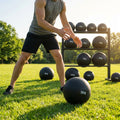 Medicine Balls of varying weights for gym and home fitness