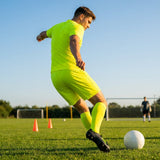 Football shorts in various colours made from polyester, ideal for sports