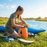 Waterproof Dry Bag – 2L Orange, 3L Yellow, 5L Light Blue, 10L Black – 500D PU Material – Outdoor Sports & Camping