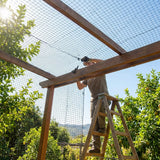 28mm black bird netting for urban and rural protection