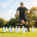 Training cones for sports and agility, durable plastic