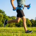 500ml running water bottle with ergonomic grip and BPA-free plastic