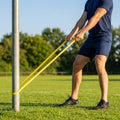 Multi-colour resistance bands made from natural latex for gym and home use