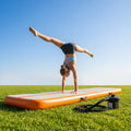 Inflatable Gymnastics Mats available in various sizes for home and gym use