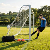 Replacement football goal nets for Alu110 goals, various sizes in white