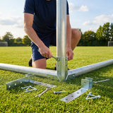 Football Goal Brackets – Aluminium – Durable Replacement – Sports Equipment