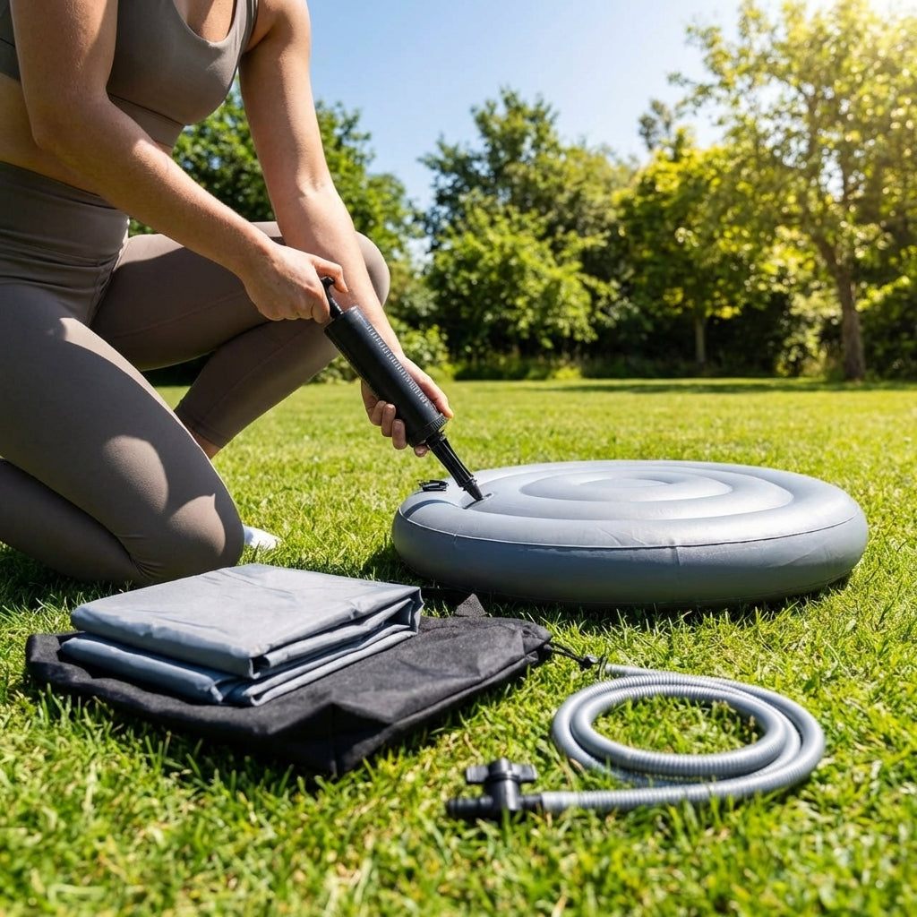 Replacement parts for portable ice bath