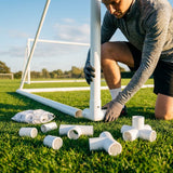 Replacement corners and connectors for football goals