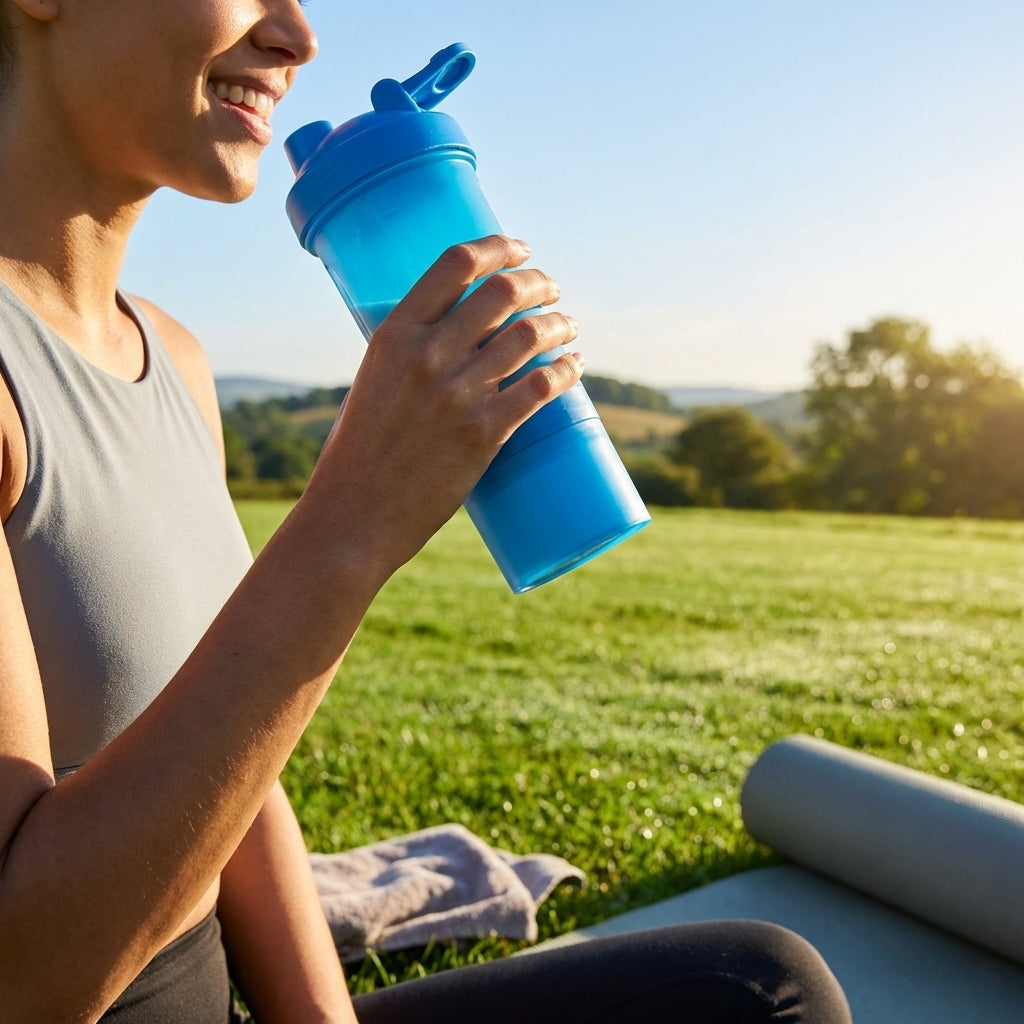 700ml protein shaker bottle in various colours