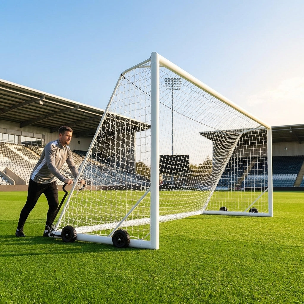 24x8ft professional aluminium football goal