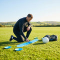 Rubber Flat Disc Markers in multi-colour for training and games